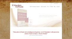 Desktop Screenshot of elmandatounificado.com